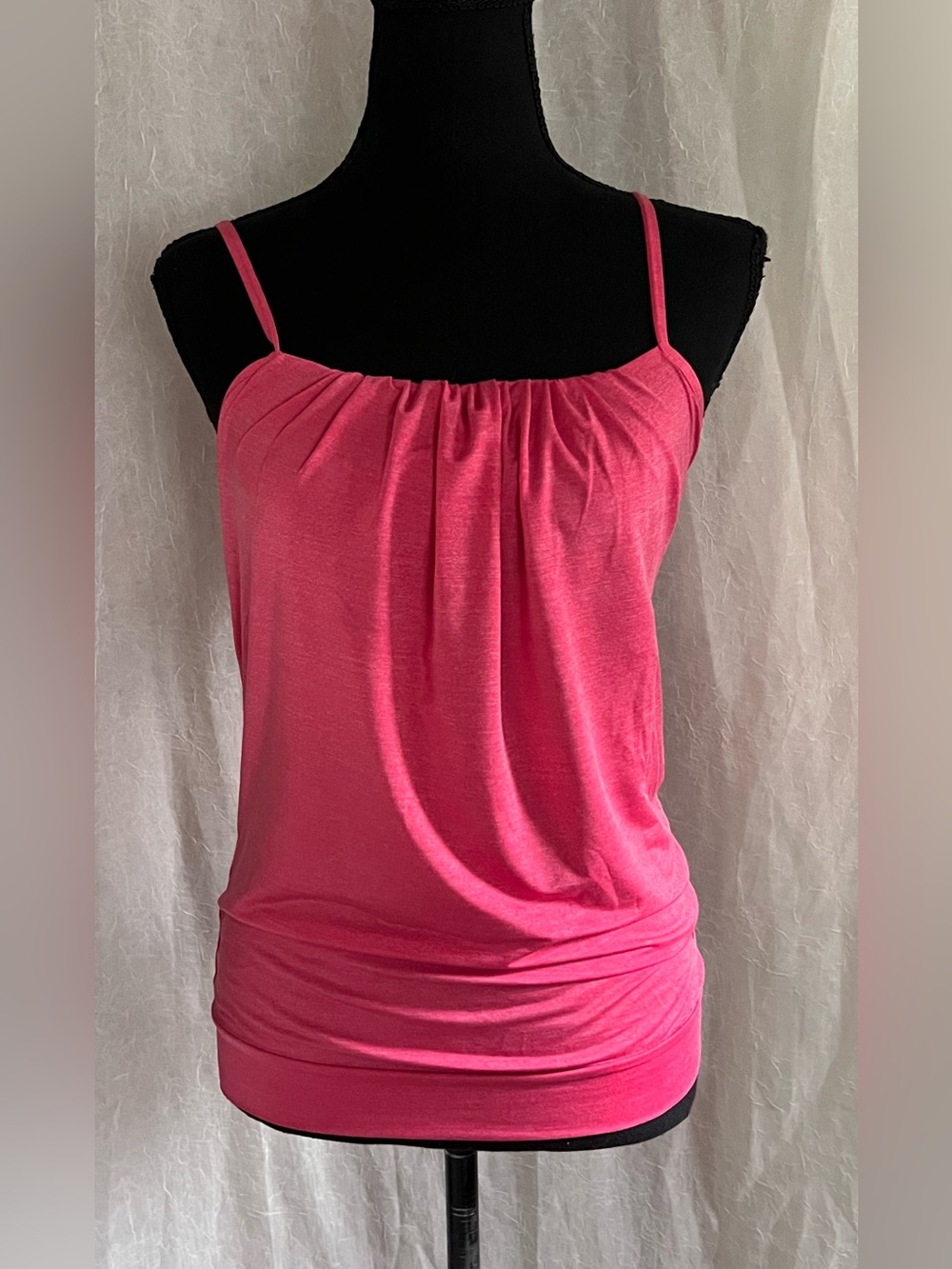NIKE dri fit pink tank with built in bra